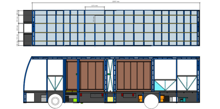 Van1 Retracted WDeck Roof Dimensions | PDF