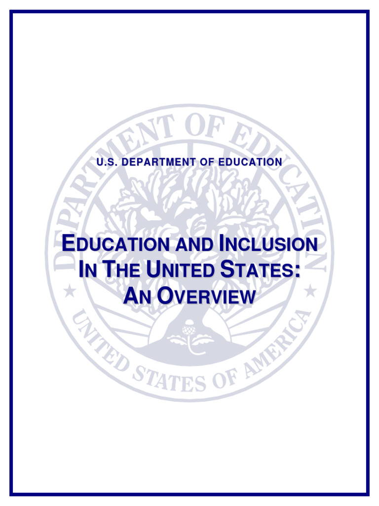 US Education System | PDF | Preschool | No Child Left Behind Act