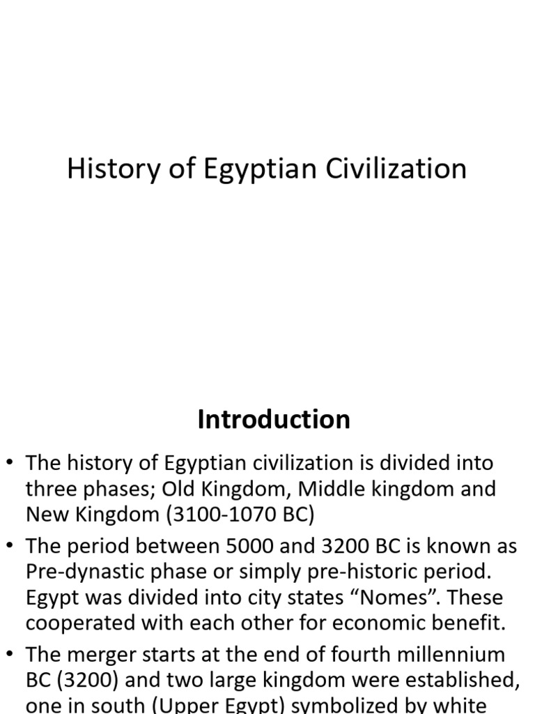 3 History of Egyptian Civilization | PDF | Thebes | Ancient Egypt