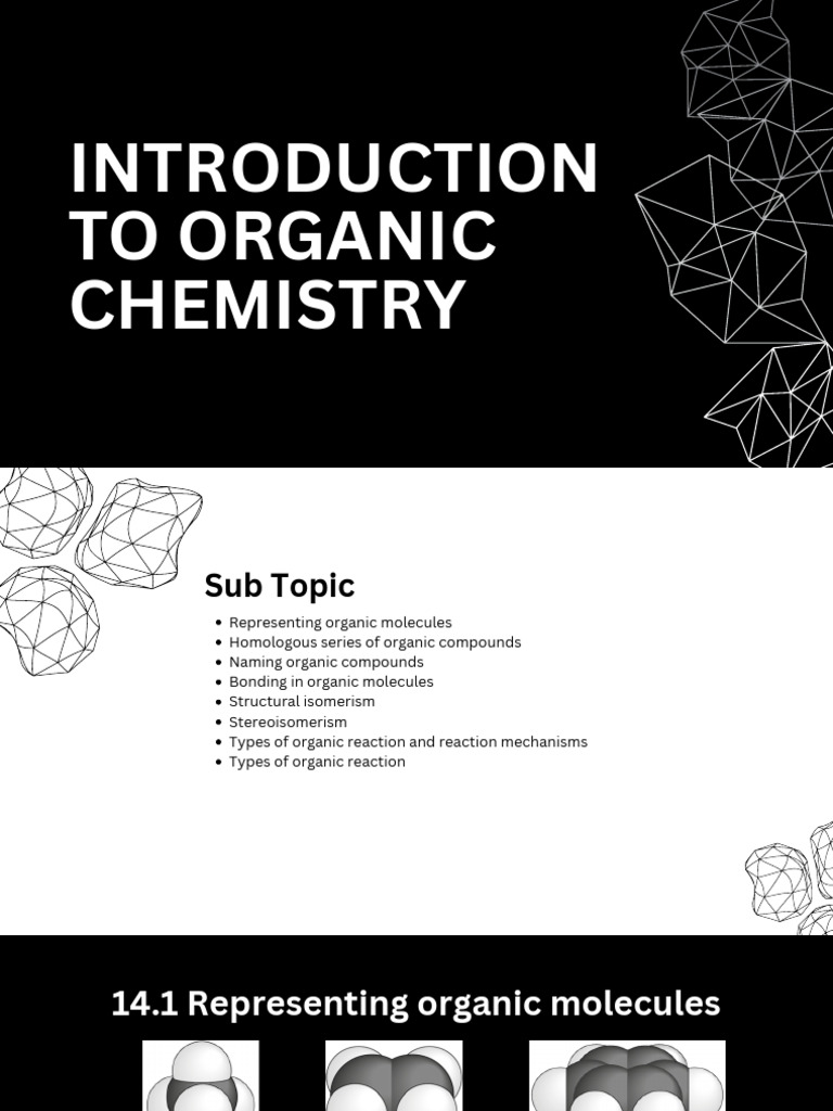 _introduction Organic Chemistry | PDF | Isomer | Functional Group