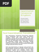 Download Kepemimpinan Transaksional ppt by Fitri Kitting Kiboo SN102623297 doc pdf