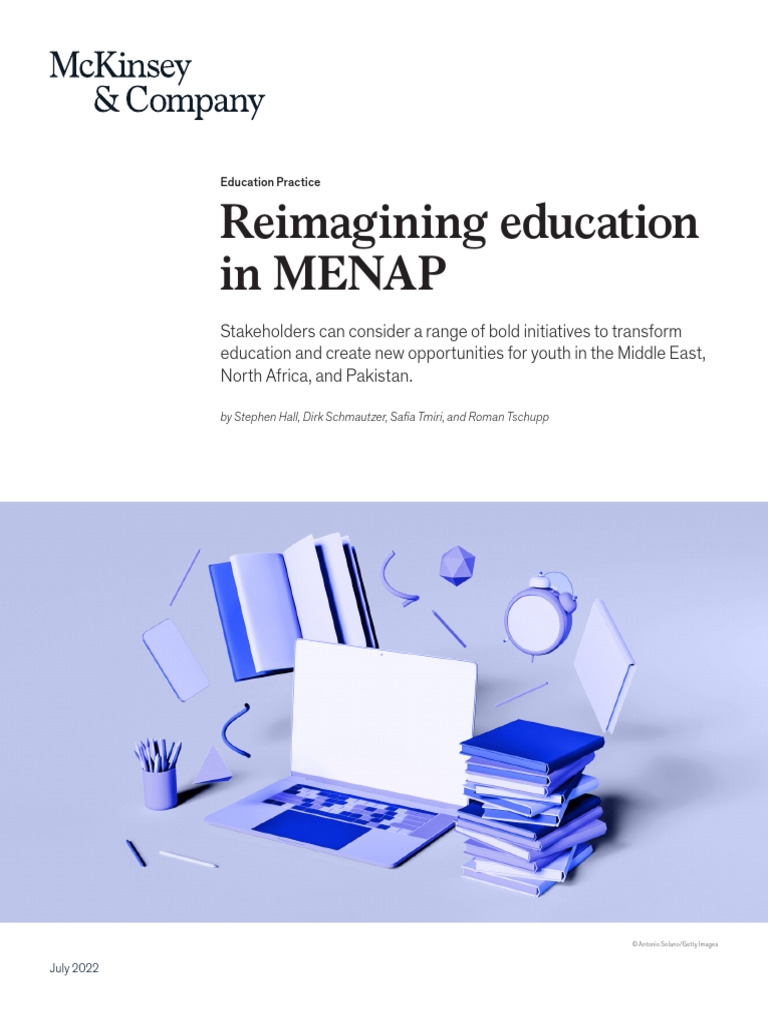 Reimagining Education in Menap | PDF | Educational Technology