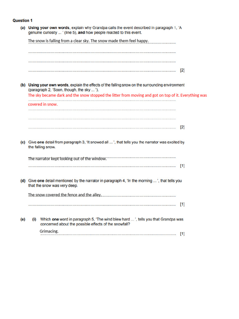 Comprehension 101 | PDF