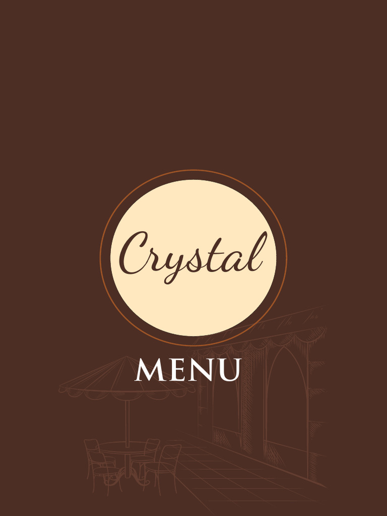 Crystal Menu | PDF | Thai Cuisine | Soup