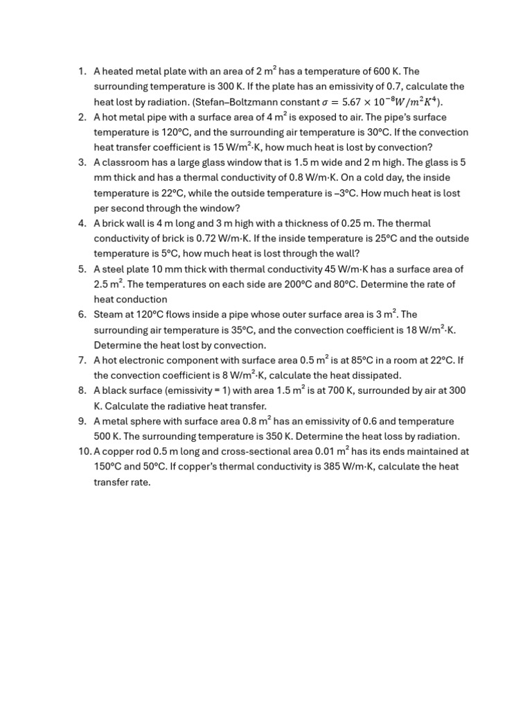 Worksheet Physics (1) | PDF
