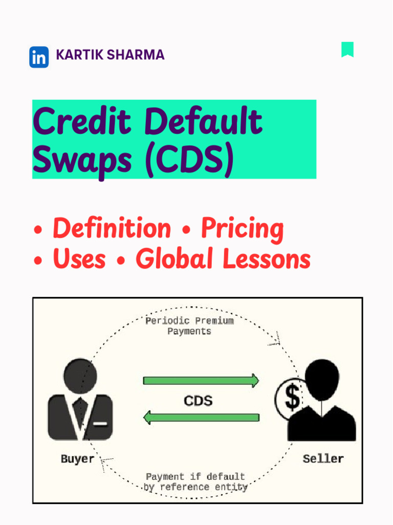 CREDIT DEFAULT SWAPS- NEW | PDF | Credit Default Swap | Swap (Finance)