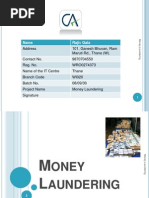 Anti Money Laundering Awareness Training Pdf Money Laundering Government