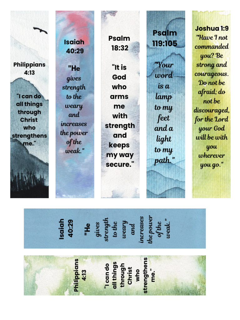 Bookmarks | PDF | Bible Content | Religious Texts
