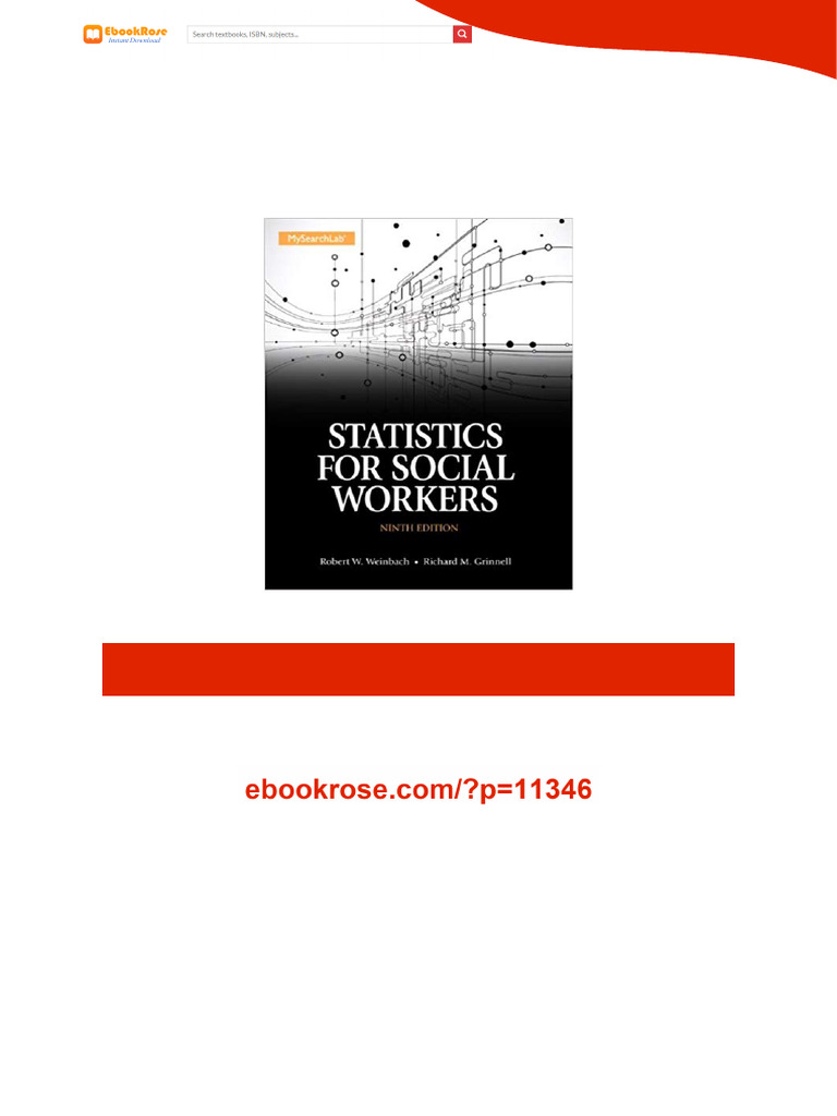 Statistics for Social Workers 9th Edition lifetime access pass | PDF ...