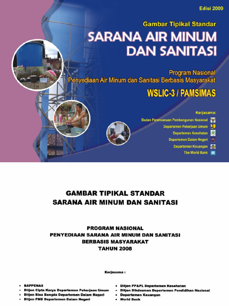 Gambar Tipikal Standar SAM&SS Program Pamsimas | PDF