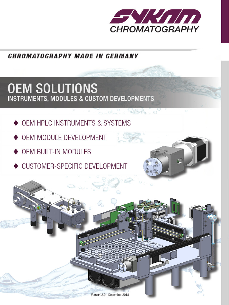 Sykam OEM Solutions | PDF | High Performance Liquid Chromatography