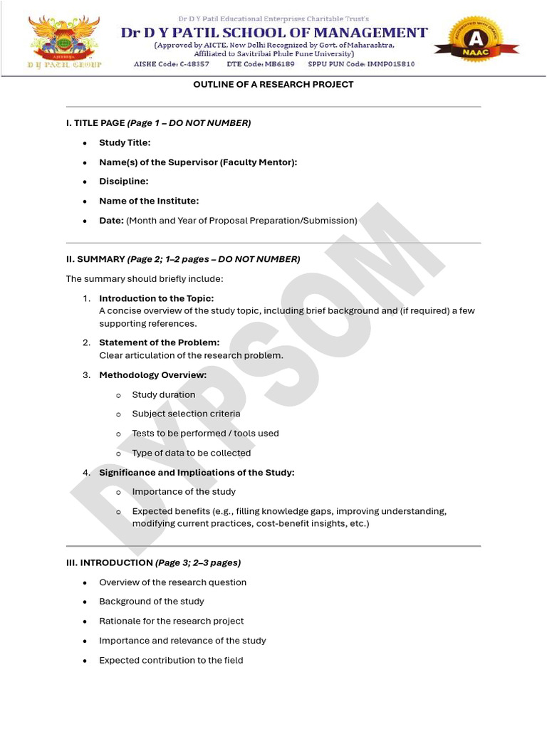 Final Research Project Format | PDF | Sampling (Statistics) | Hypothesis