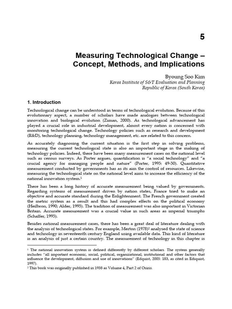 InTech-Measuring Technological Change Concept Methods and Implications ...
