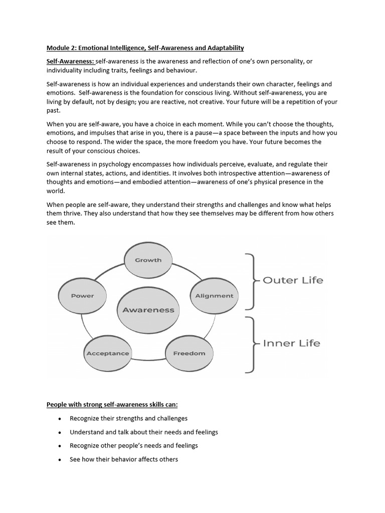 Unit 2 ED | PDF | Perception | Self Awareness