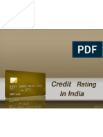 Credit in India: Rating