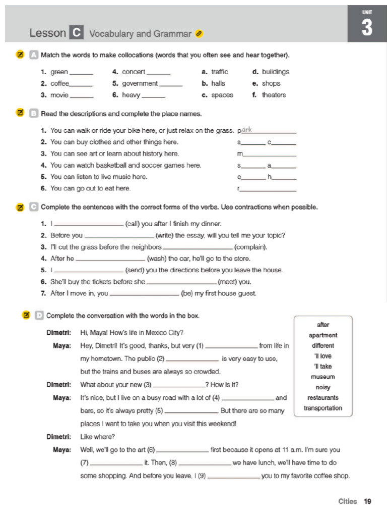 Unit 3. Lessons c to d. Book 2._da0783c8f45b4c618824d9b9ee753a73 | PDF