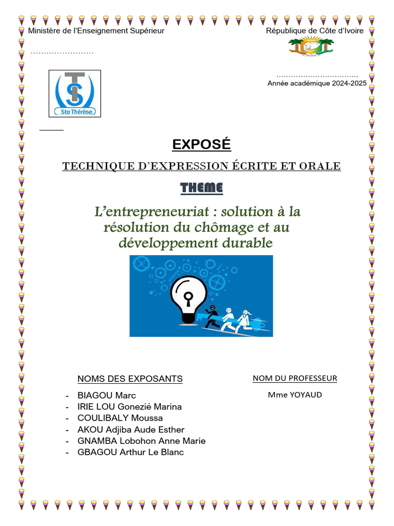 Exposé: Theme | PDF