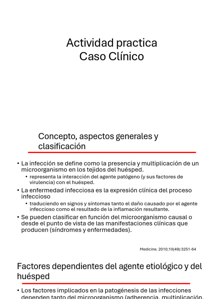 caso clinico Stafilo pdf | PDF | Staphylococcus Aureus | Infección
