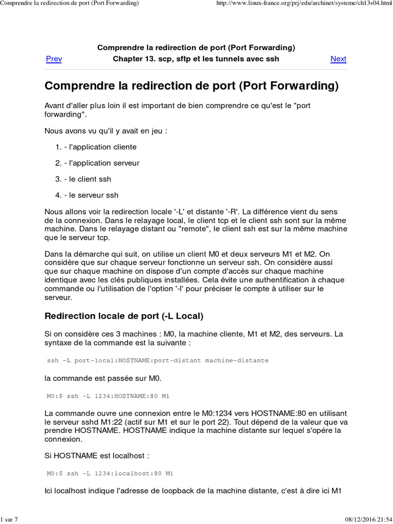 Double Tunnel Ssh | PDF | Enveloppe de protection | Ingénierie informatique