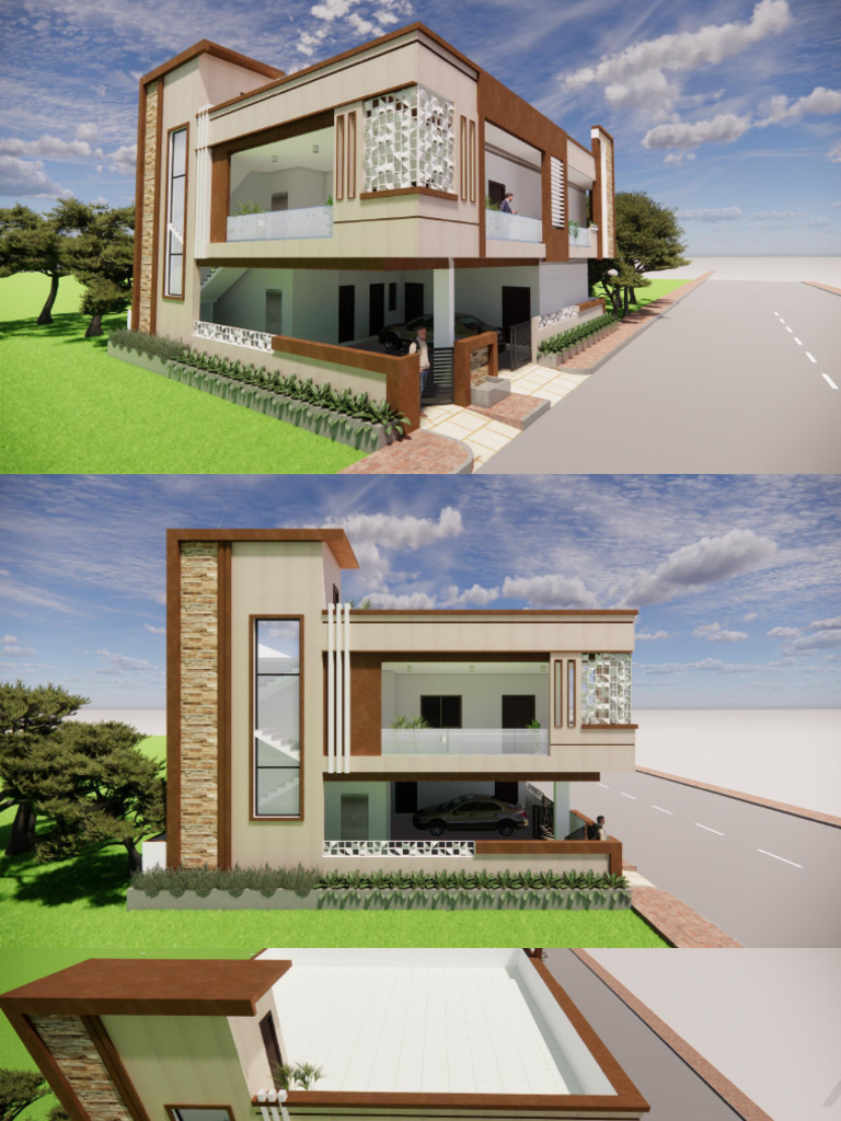 Elevational Views of Bal Reddy Chandanvelly | PDF