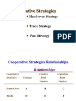 Cooperative Strategies: Hand-Over Strategy