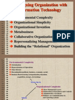 Redesigning Organization With Information Technology