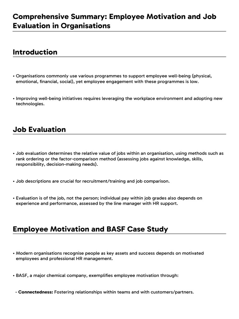 Unit 5 Summary (Process Motivational Theory) | PDF | Motivational ...