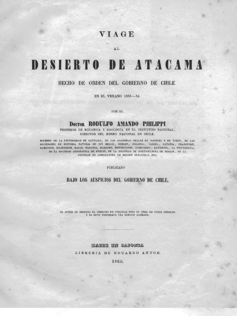 Exploración del Desierto de Atacama | PDF | Chile | Cobre