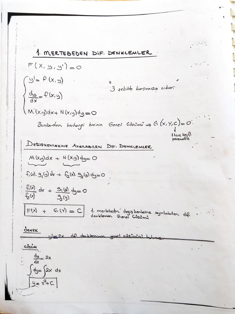 dd ders notu 1 | PDF