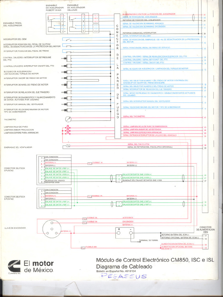 Modulo de Control Electronico Cm 850 | PDF