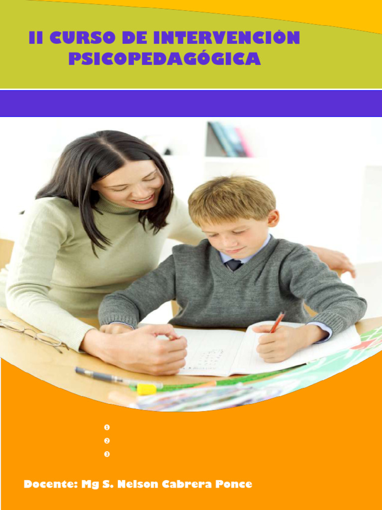 Intervencion psicopedagogicaMODULO II | PDF | Aprendizaje | Evaluación