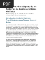 Principios del modelo ACID en bases de datos | PDF | No Sql | Ácido