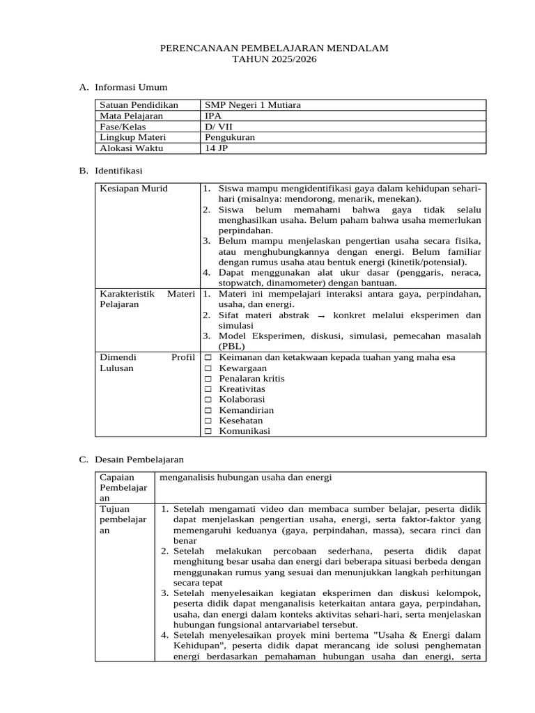Modul Usaha - Copy | PDF