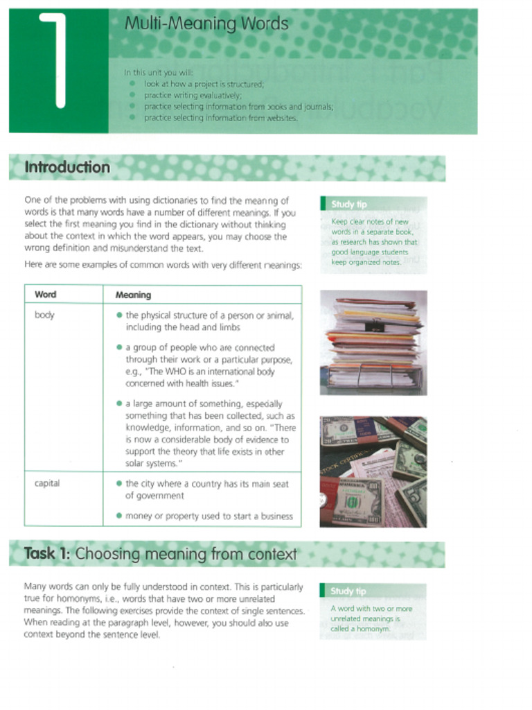 Unit 1 Context | PDF