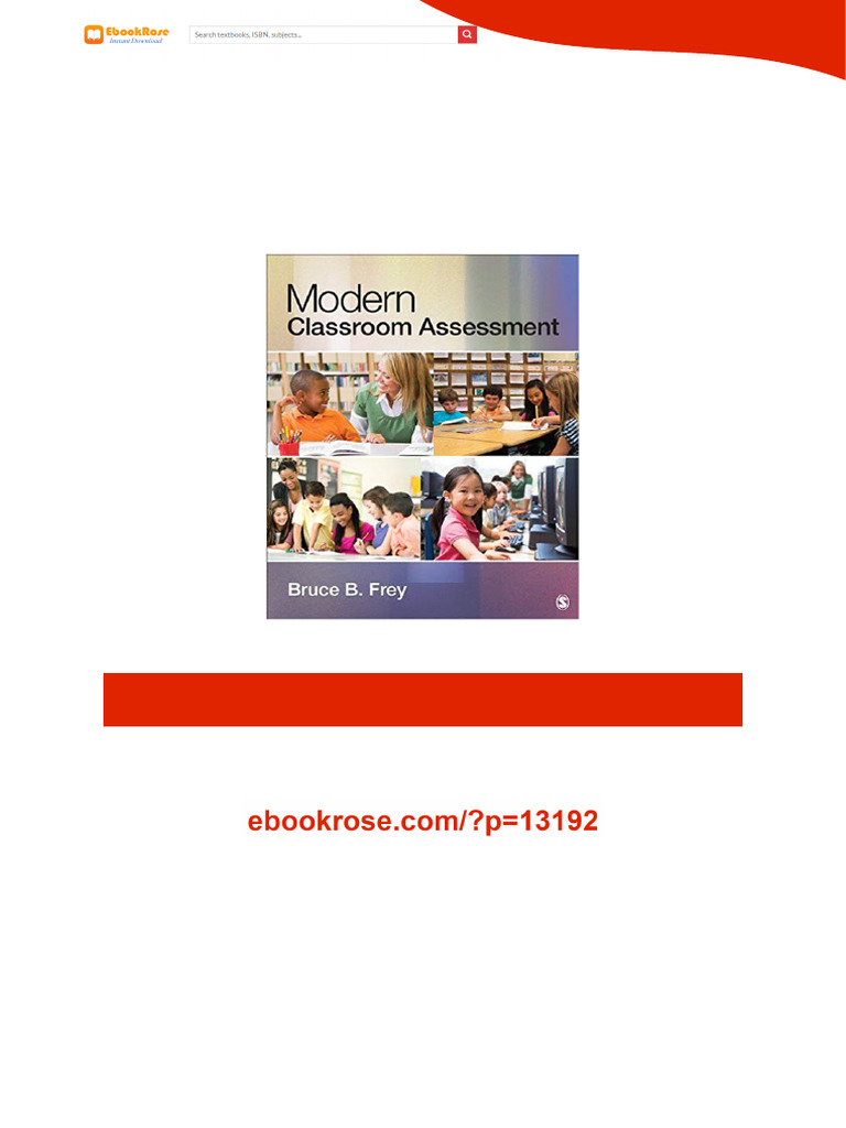 Modern Classroom Assessment 1st Edition premium download | PDF ...