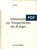 Auswaertiges Amt - Weissbuch Nr. 2 - Dokumente Zur Vorgeschichte Des Krieges (1939-1995, 523 S., Scan-Text)