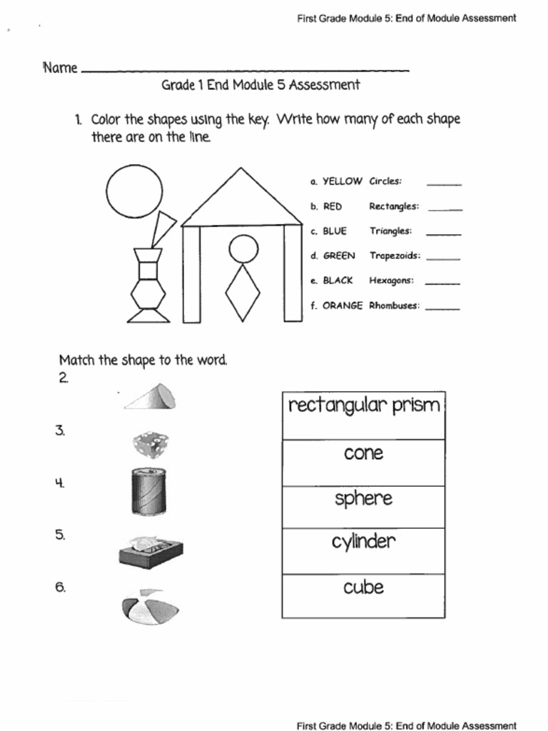 Susannah Kloberdanz - Module 5 Math Test-Geometry | PDF