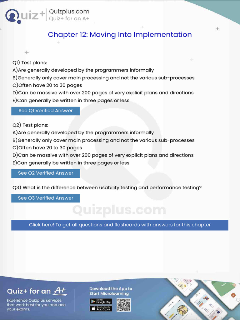 Test Plans | PDF | Use Case | Computer Science