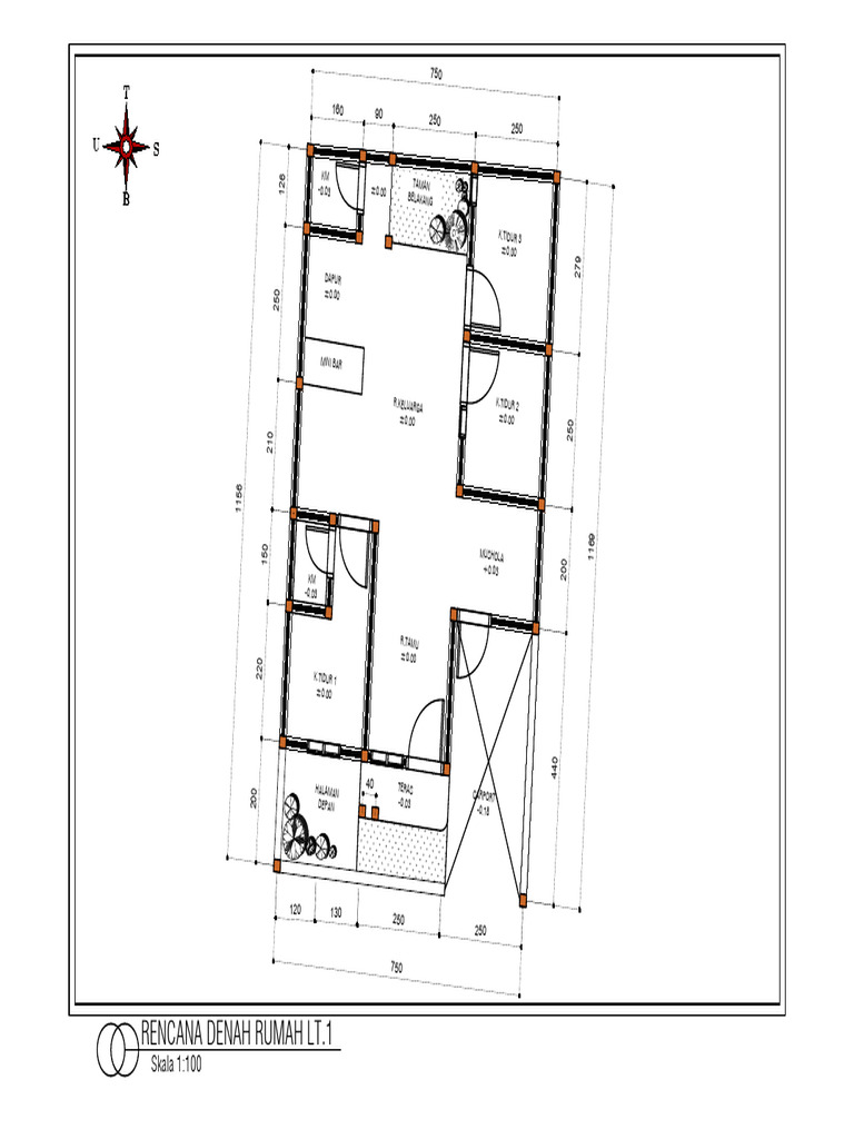 DENAH REV (1) | PDF
