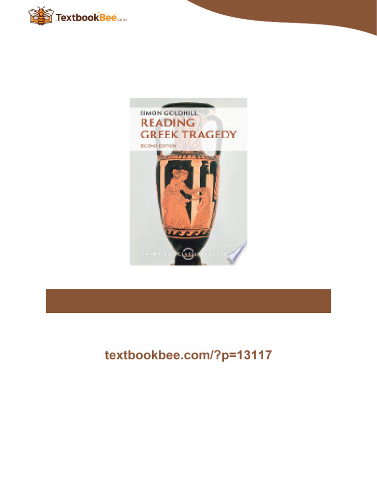 Reading Greek Tragedy 2nd Edition Simon Goldhill PDF copy | PDF ...