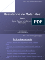 Resistencia de Materiales Tema 2