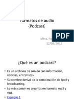 Formatos Audio