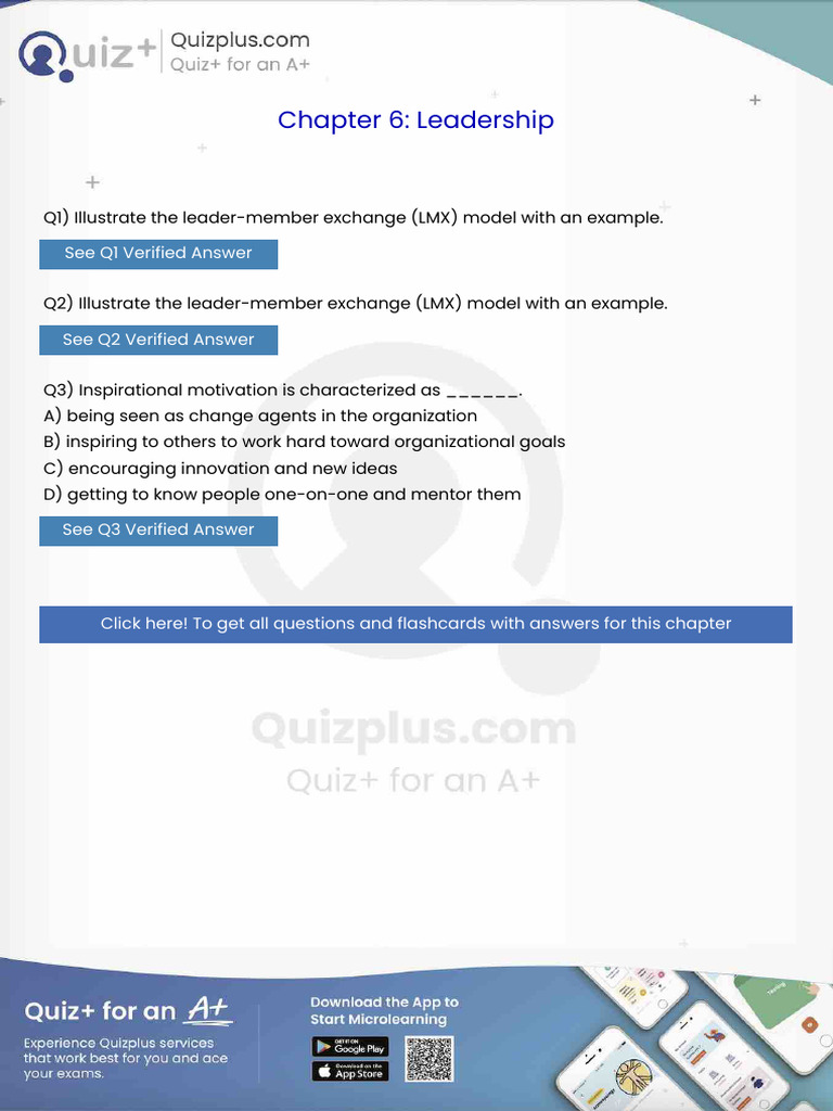 Illustrate the Leadermember Exchange Lmx Model With an Example | PDF ...