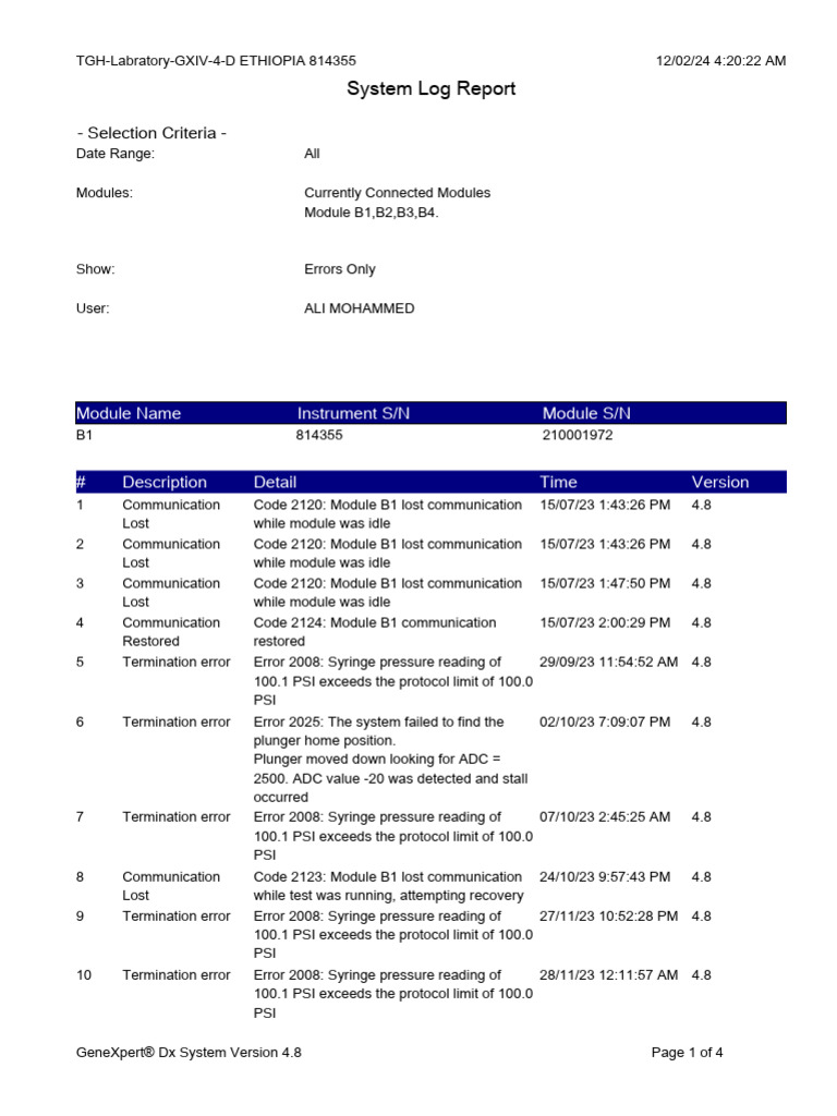 GX_System_Log_2024.02.12_04.20.02 | PDF | Computing | Computer Engineering