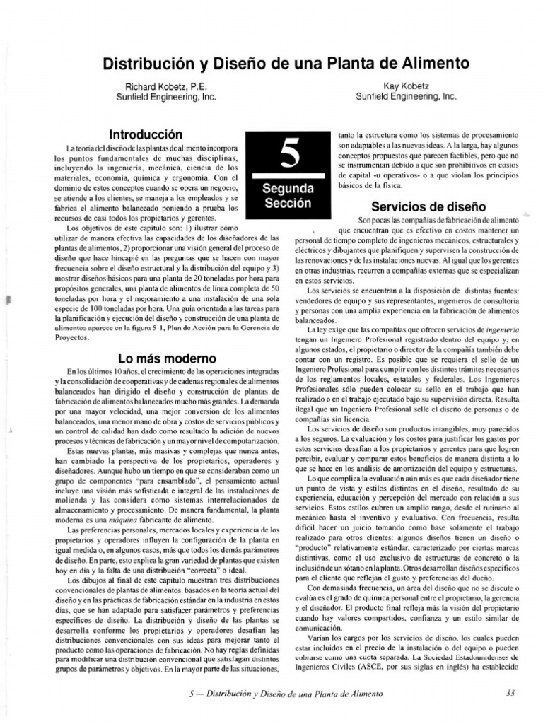 3 Segunda seccion Pg. 33.75 Diseño de plantas | PDF