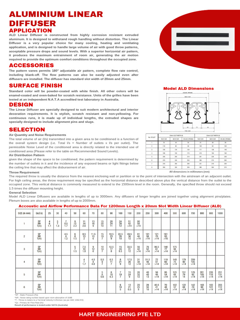Air Grilles Diffuser Pages 3 | PDF | Flow Measurement | Extrusion