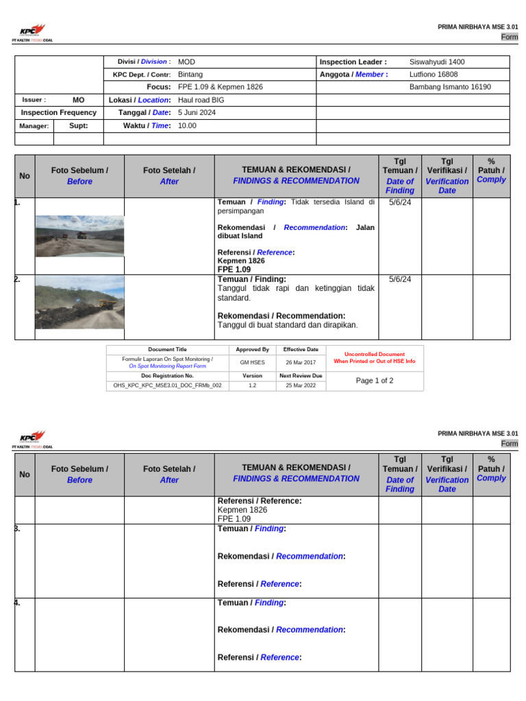 Format Osm Word | PDF