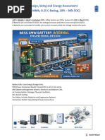 BESS Sizing Calculator Guide | PDF | Transformer | Battery Charger