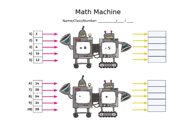 Math Week Activity | PDF