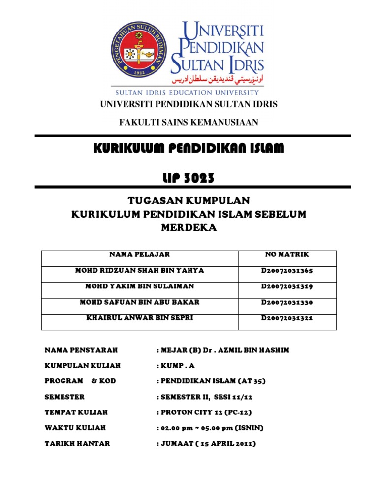 Kementerian Pendidikan Malaysia Modul Pendidikan Islam Pdf Download Gratis